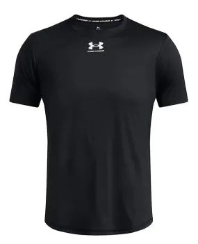 T-Shirt Under Armour Challenger Pro Training - Black/White - men´s