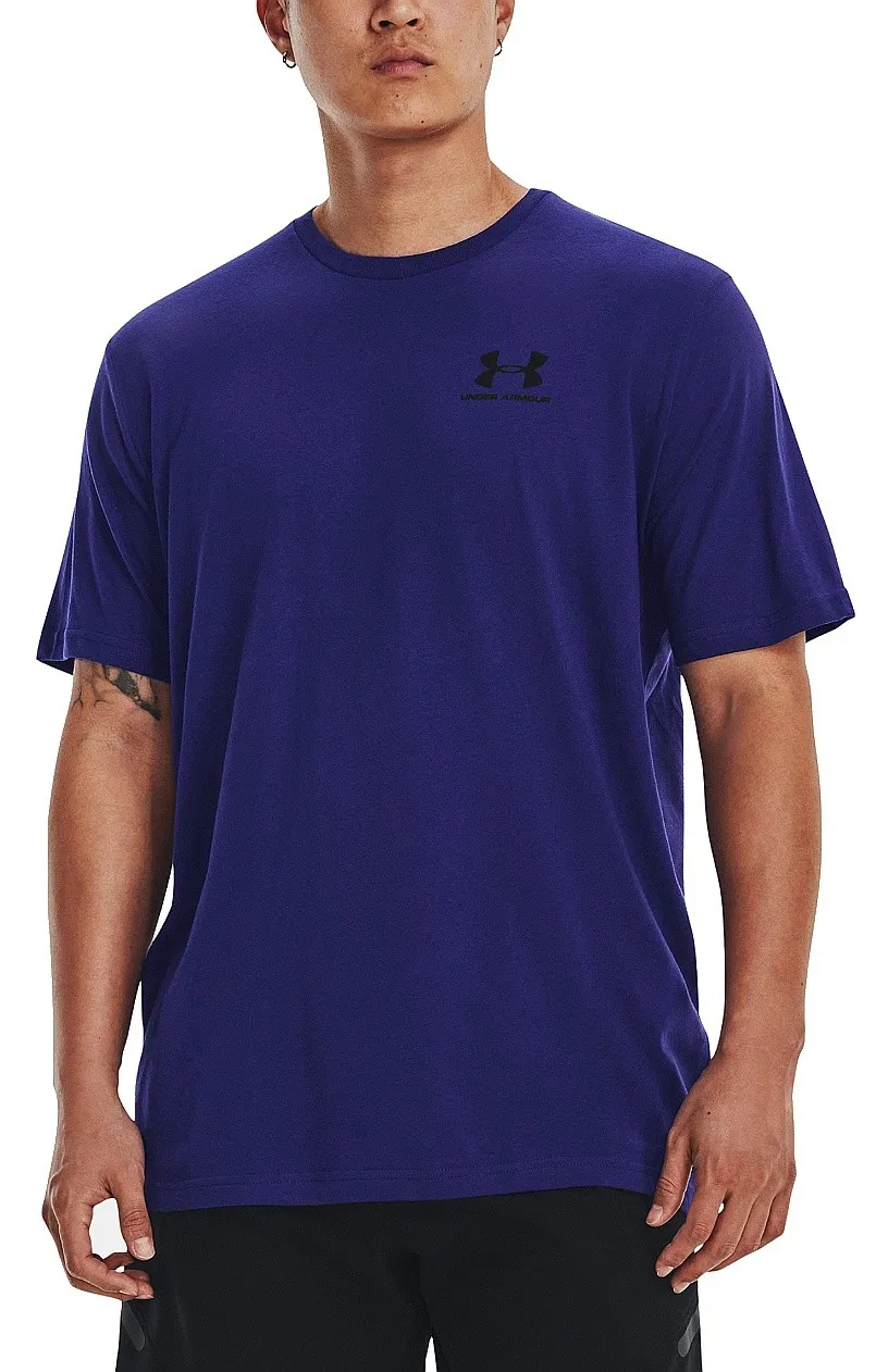 T-Shirt Under Armour Sportstyle Left Chest - Sonar Blue/Black - men´s