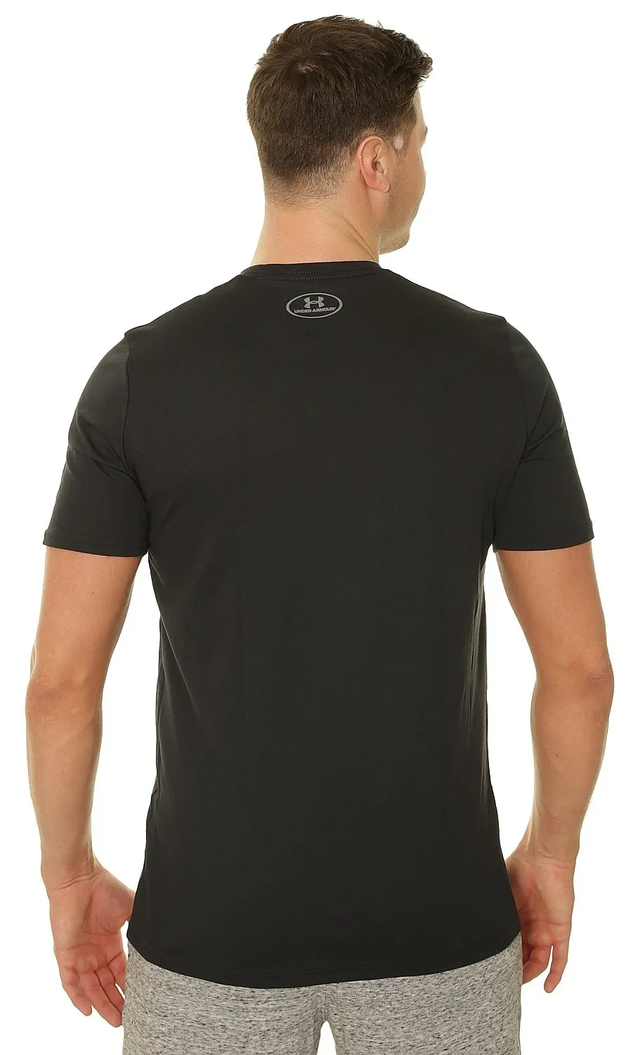 T-Shirt Under Armour Sportstyle Logo - 001/Black - men´s