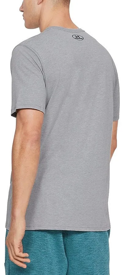 T-Shirt Under Armour Sportstyle Logo - 036/Steel Light Heather/Black - men´s