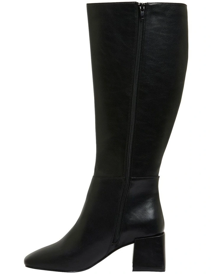 Women's Tabby Smooth Black Boots