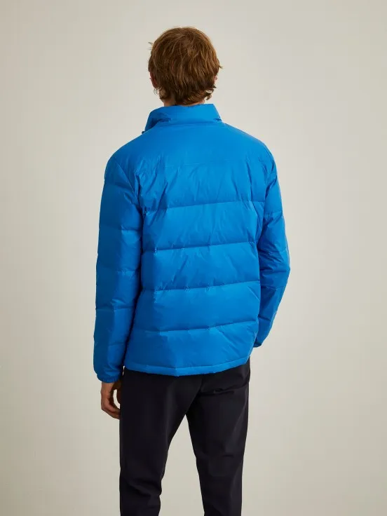 Feather jacket with advanced fabric technology