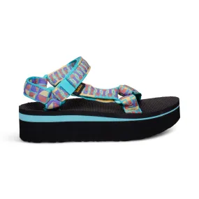 Teva Women's Flatform Universal Bandana Aquarius Sandals