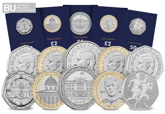 The 2024 CERTIFIED BU Annual Coin Set