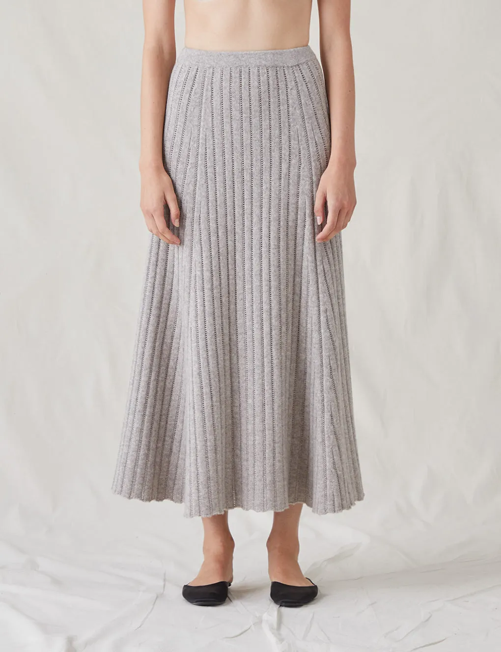 The Cashmere Knit Skirt