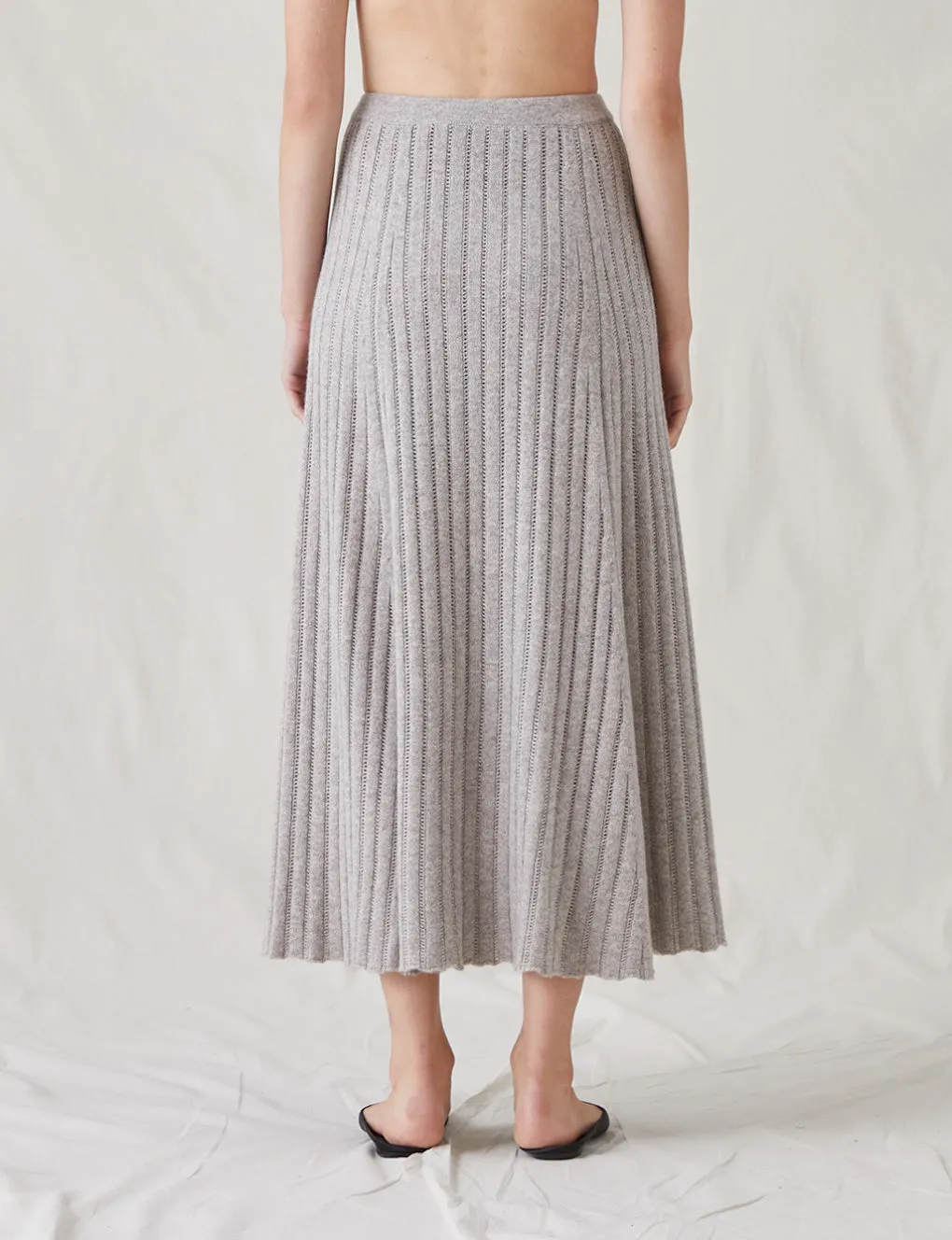 The Cashmere Knit Skirt