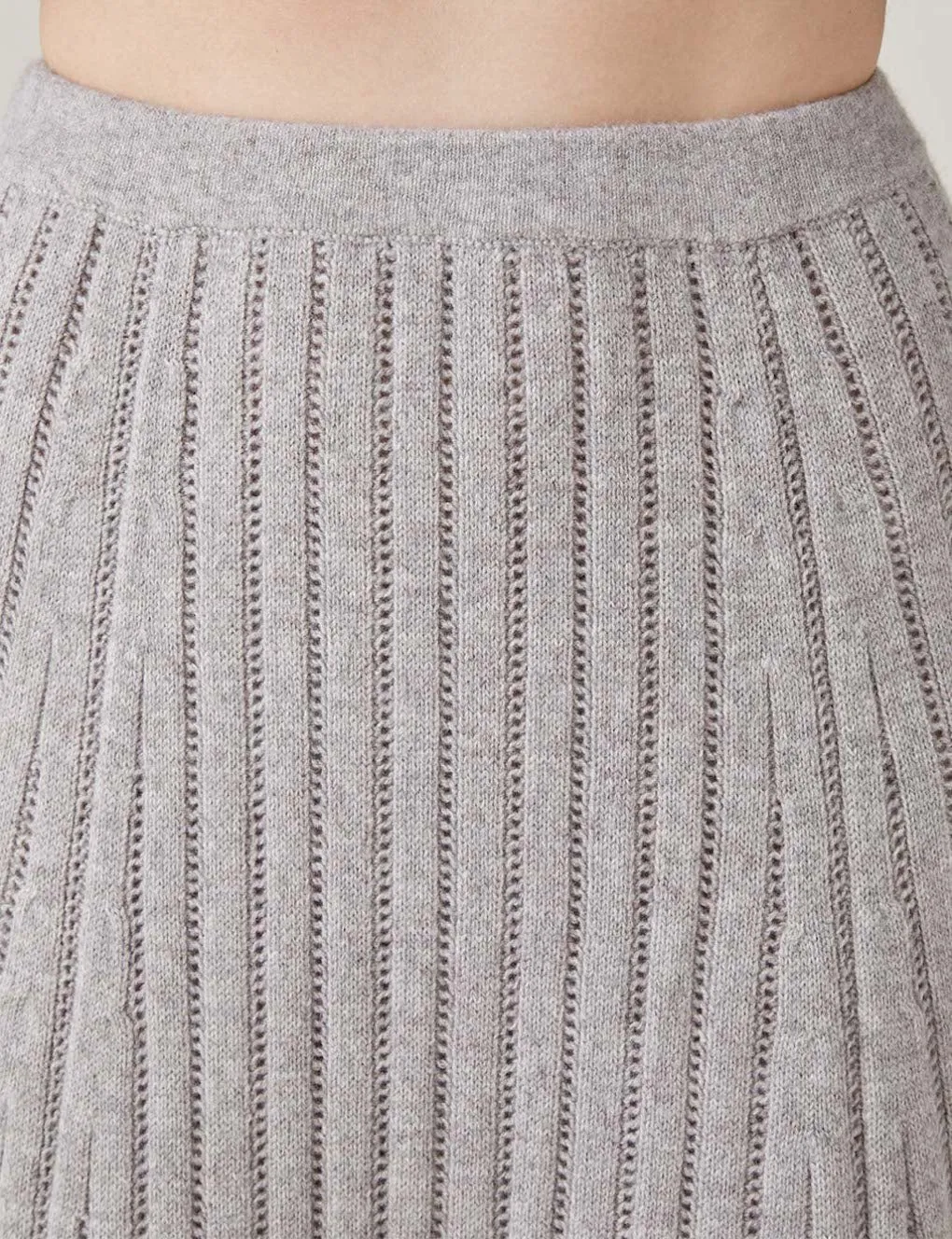 The Cashmere Knit Skirt