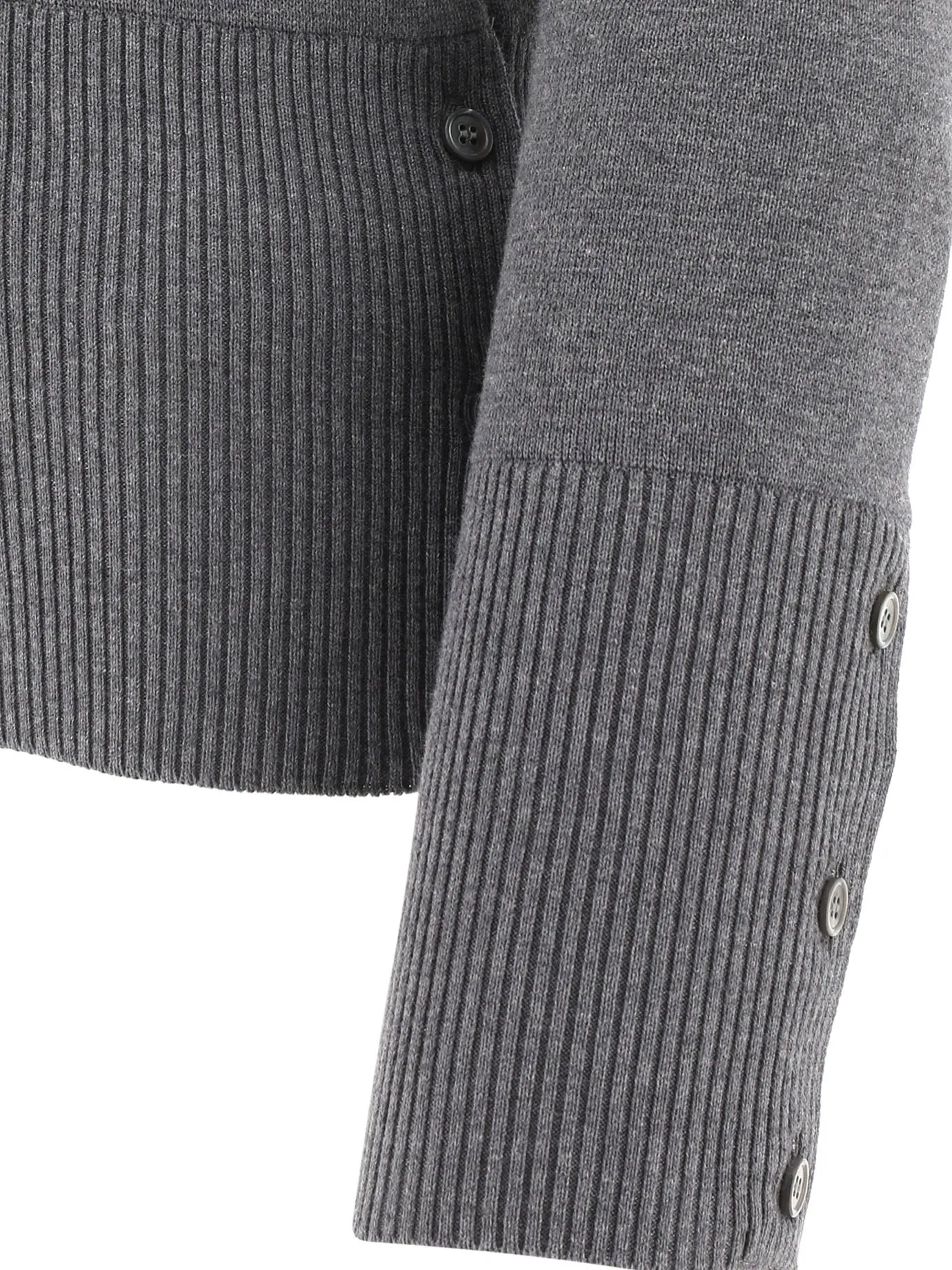 4-Bar Crewneck Knit Jumper by Thom Browne