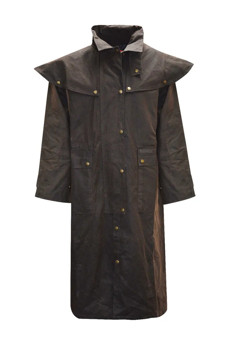 Thomas Cook Oilskin Long Coat - High Country Style