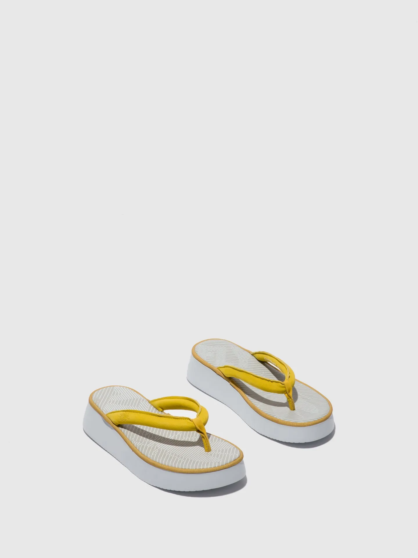 Thong Sandals CADI277FLY CUPIDO BRIGHT YELLOW