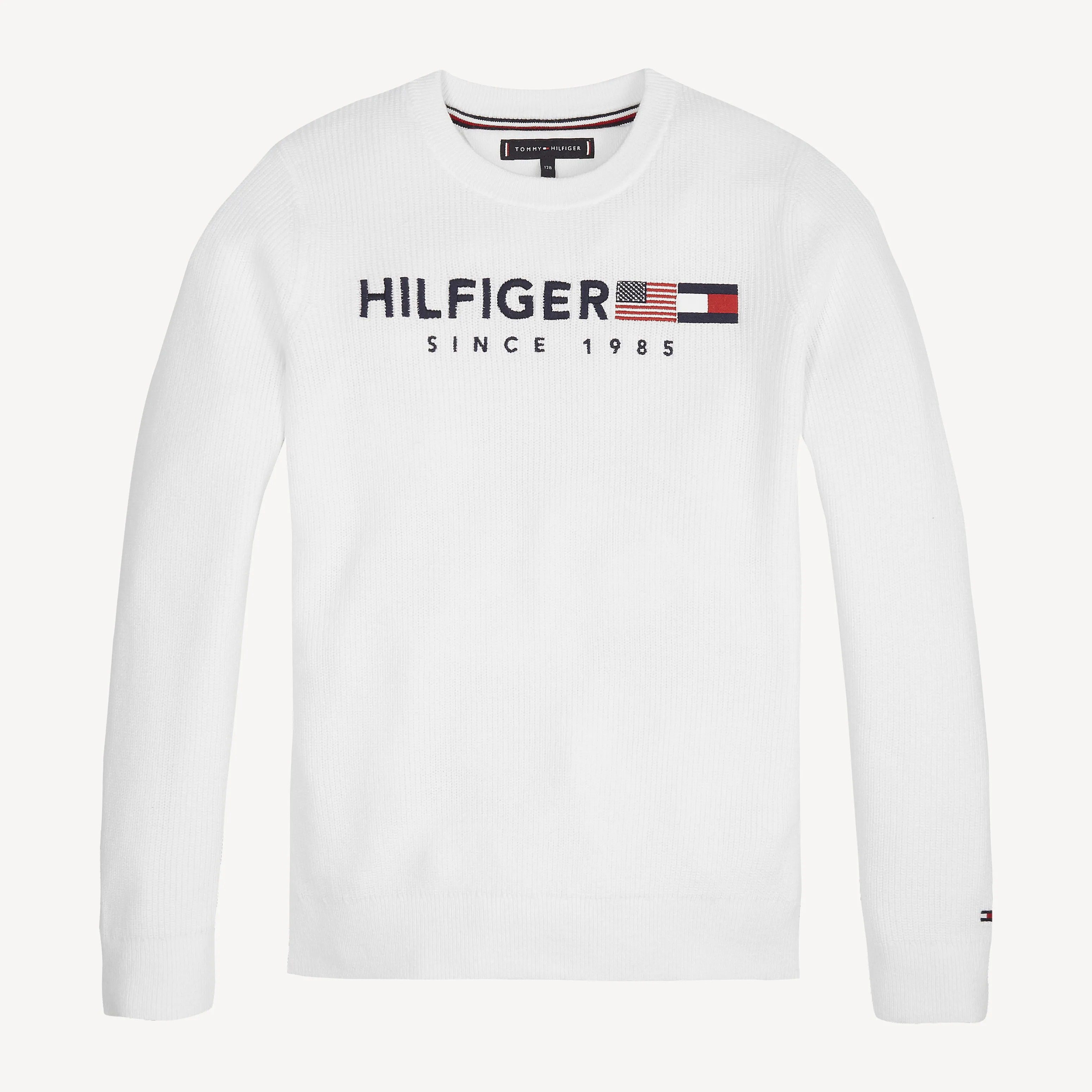 Tommy Hilfiger Boys 1985 Logo Jumper