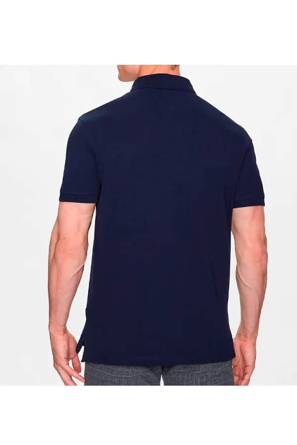 Tommy Hilfiger Carbon Navy Polo - Shop Now