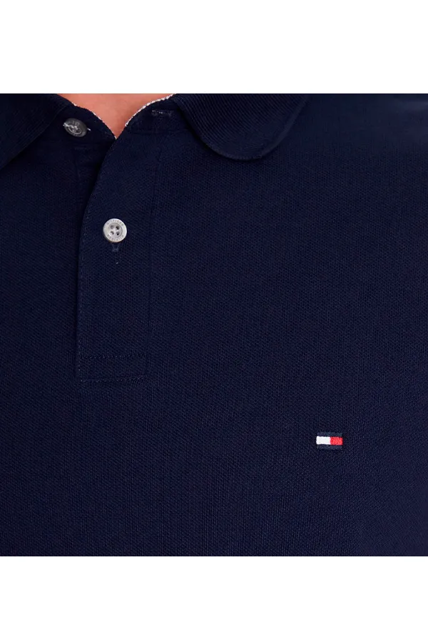 Tommy Hilfiger Carbon Navy Polo - Shop Now