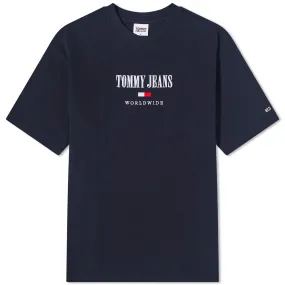 Tommy Jeans Archive Logo T-Shirt in Desert Sky Blue.