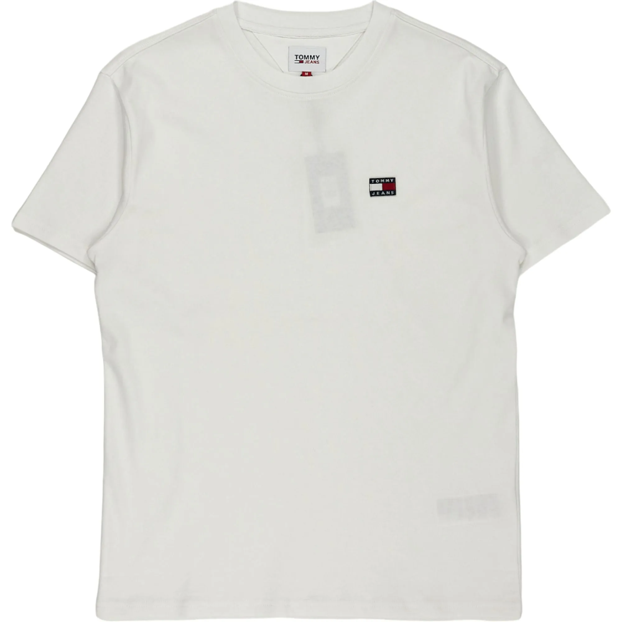 Tommy Jeans White Tommy T5 Badge T-Shirt