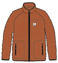 Tripper 2.0 Recycled Sherpa Fleece Full Zip - Glazed Ginger