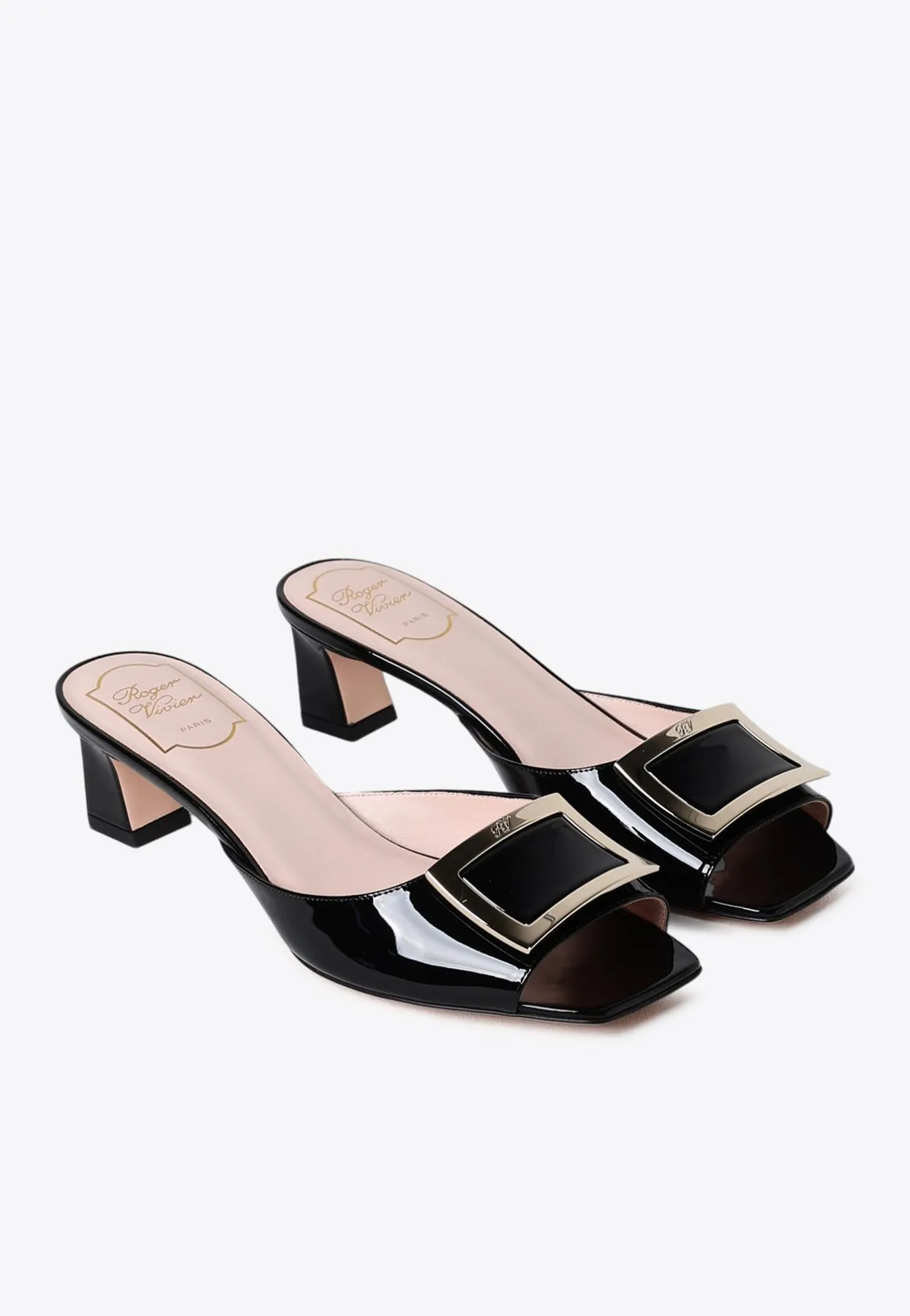 Trompette 45 Patent-Leather Slides