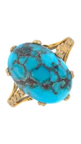 Turquoise Dress Ring 1402