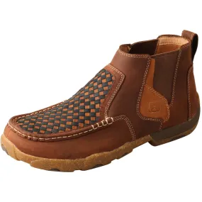 Twisted X Men's Chelsea Driving Moc Multi/Oiled Saddle