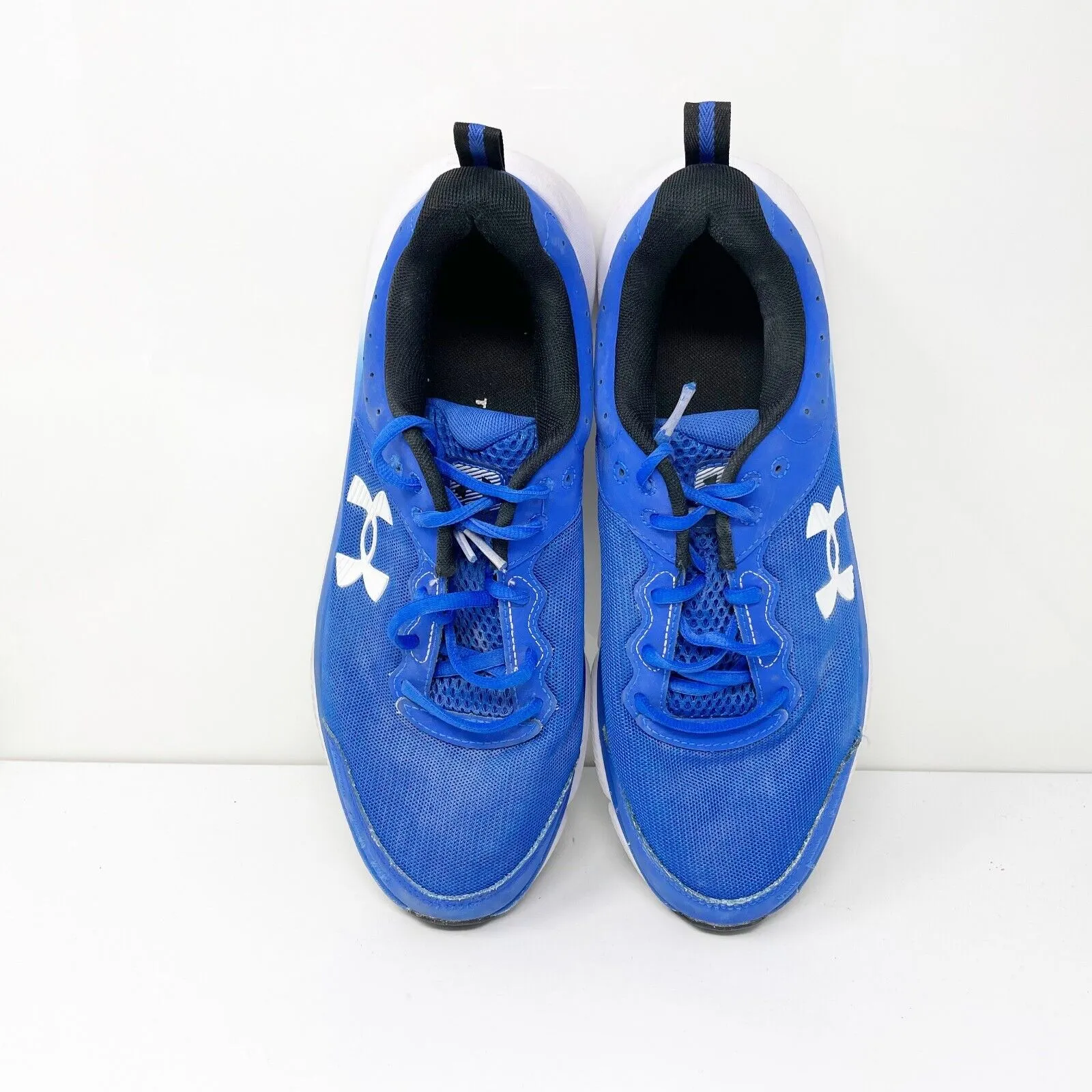 Under Armour Mens Charged Assert 10 3026175-403 Blue Running Shoes Sneakers 10.5