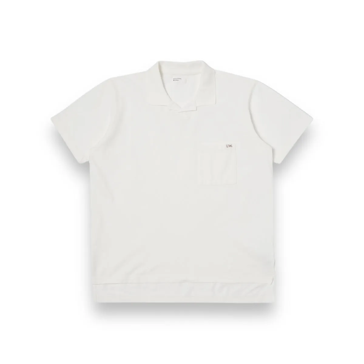 Universal Works Vacation Polo Piquet 30603 cream