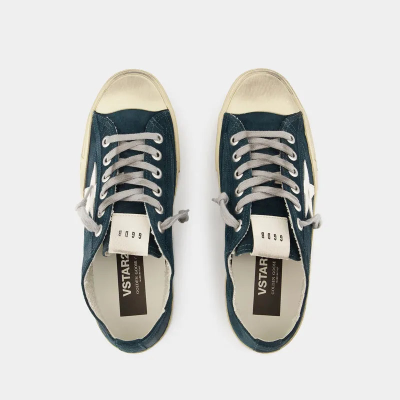 V-Star 2 Sneakers - Golden Goose Deluxe Brand - Leather - Green