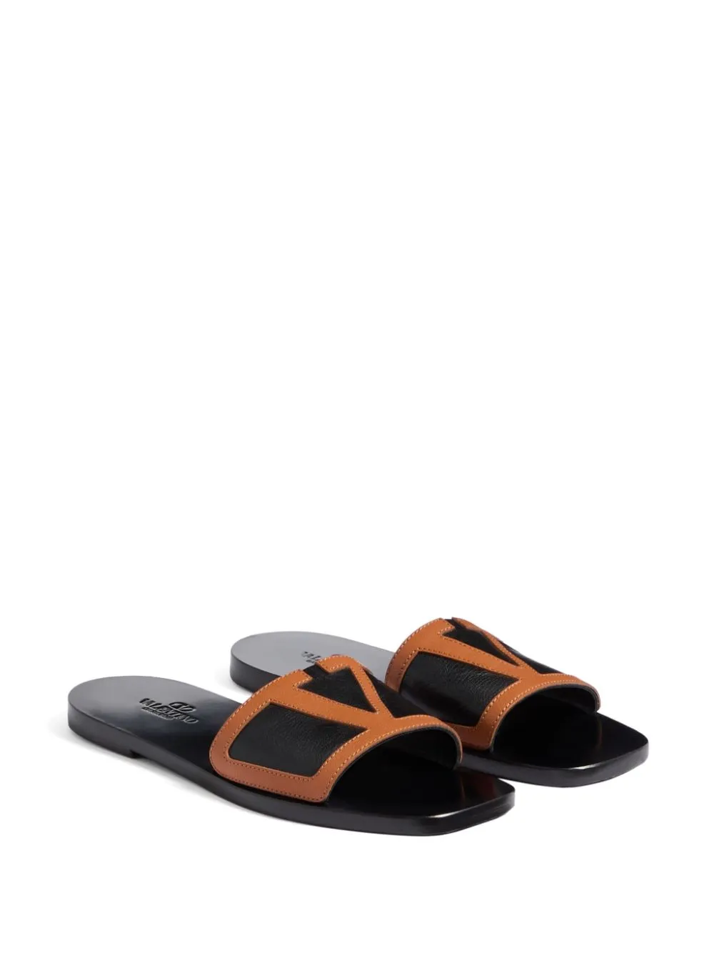 Valentino Garavani Viva Superstar Leather Slides