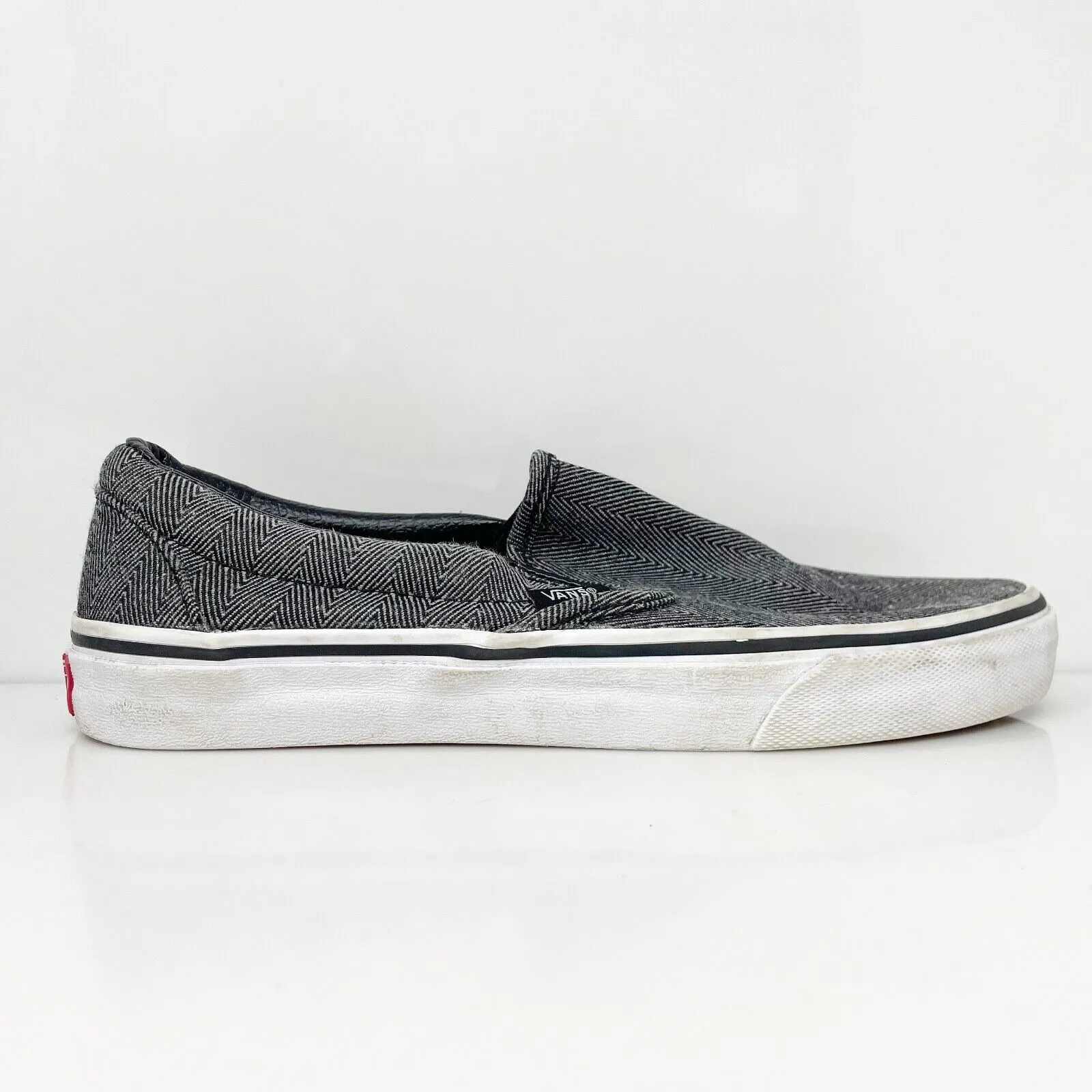 Vans Unisex Classic 721454 Black Casual Shoes Sneakers Size M 8 W 9.5