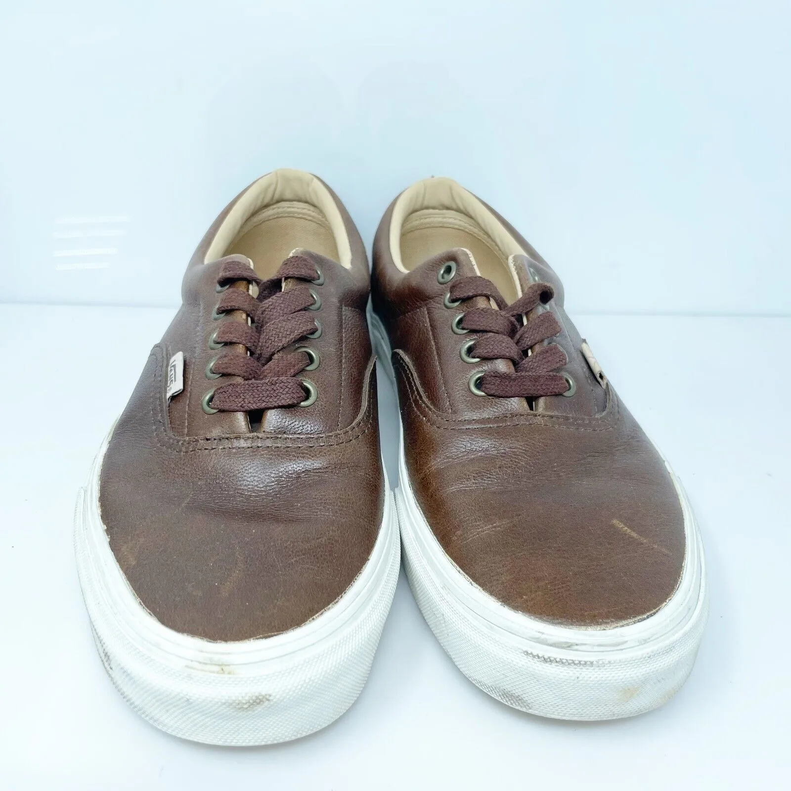 Vans Unisex Era 721278 Brown Casual Shoes Sneakers Size M 9 W 10.5