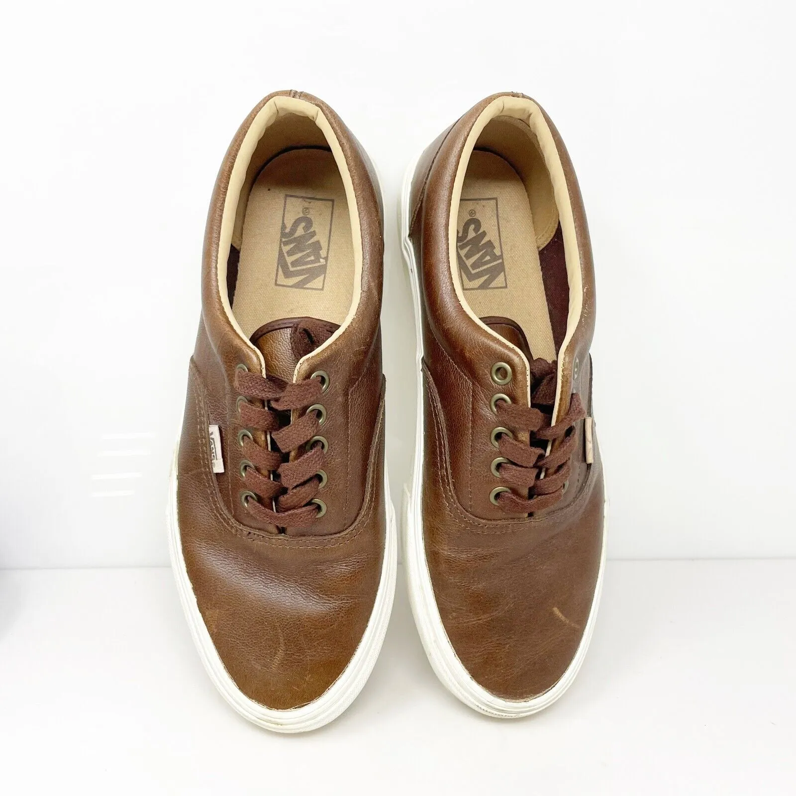 Vans Unisex Era 721278 Brown Casual Shoes Sneakers Size M 9 W 10.5