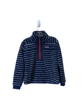 Vineyard Vines Blue & White Fleece Jacket - Size XS