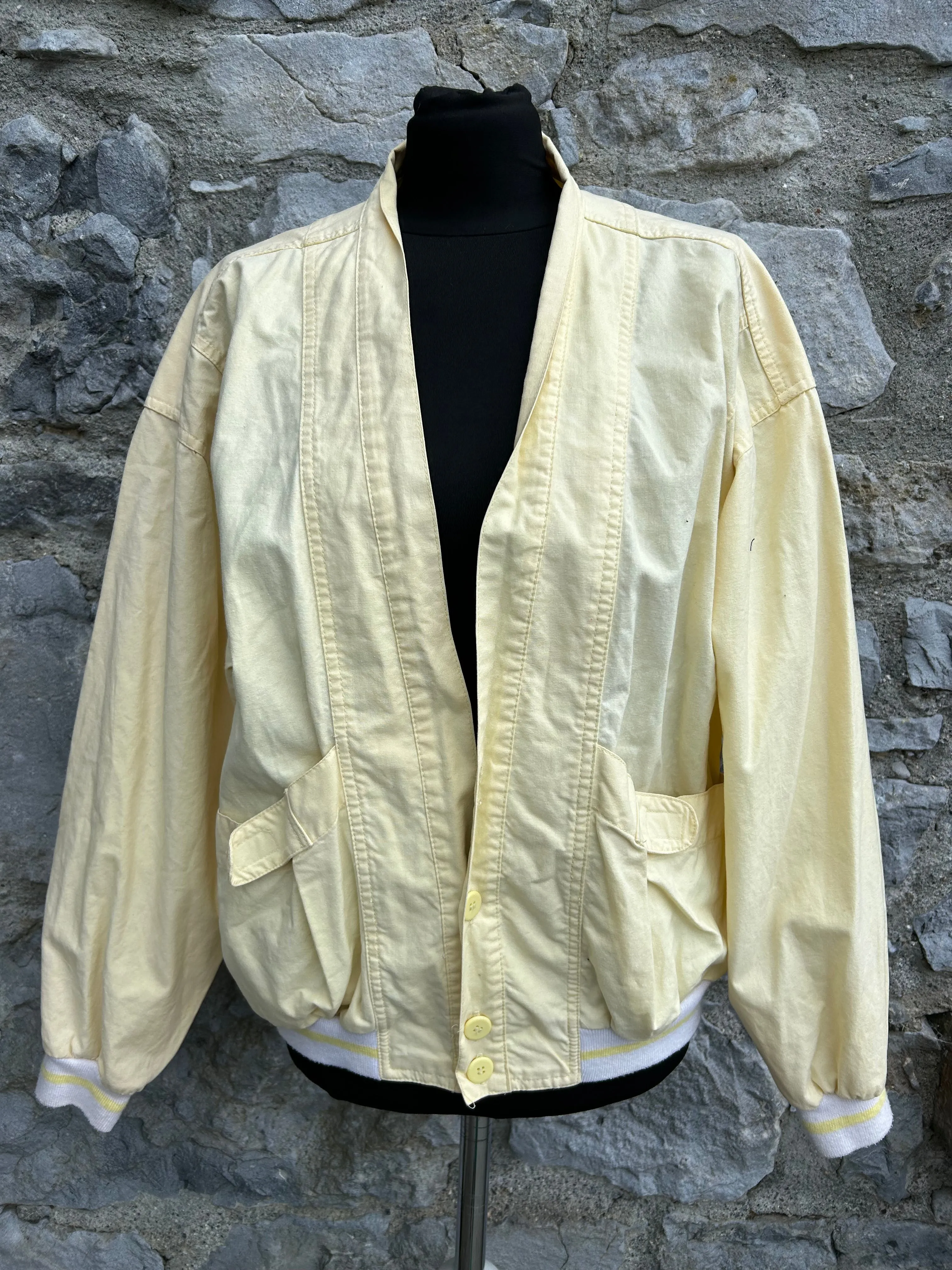 Vintage small yellow jacket from the 1980s