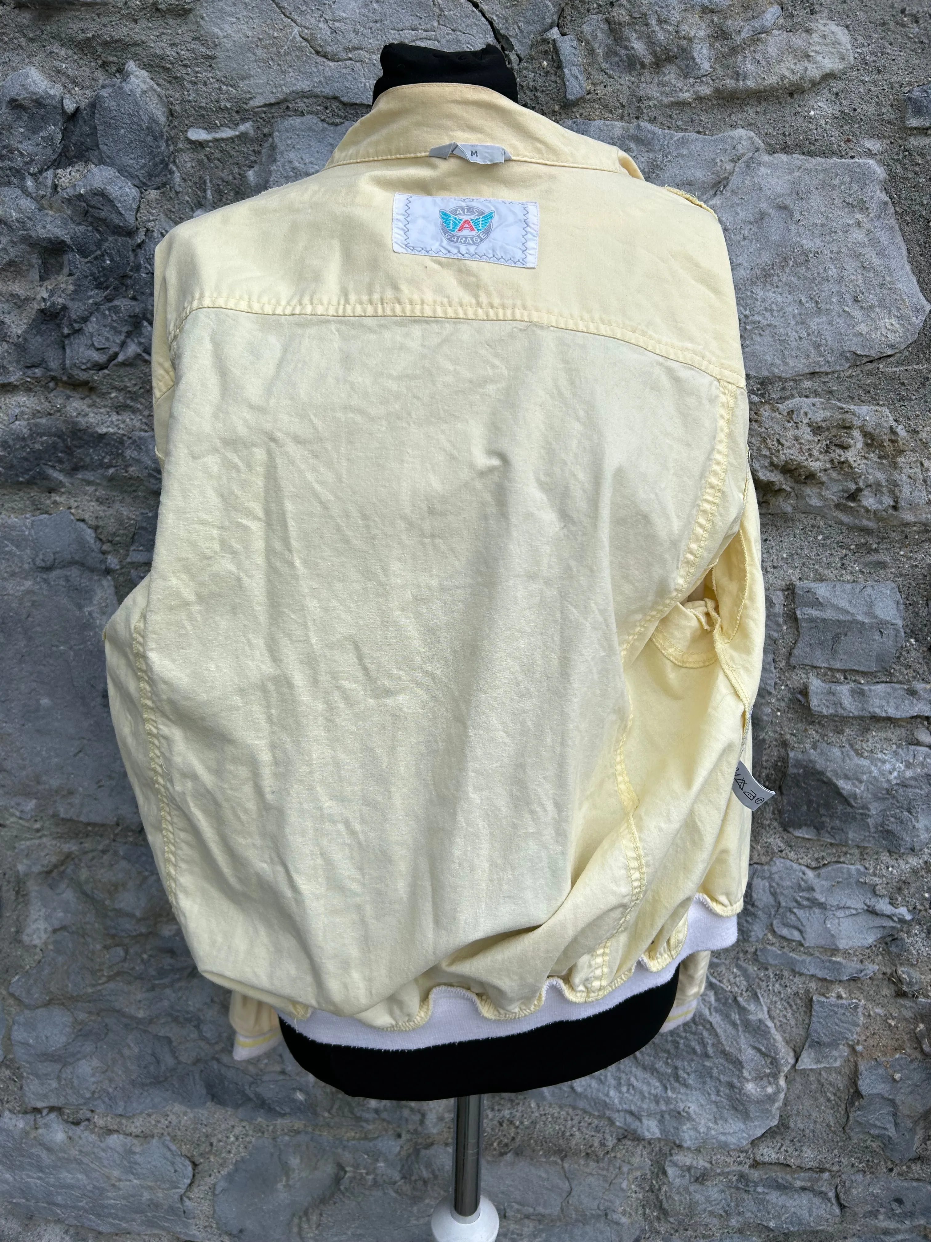 Vintage small yellow jacket from the 1980s