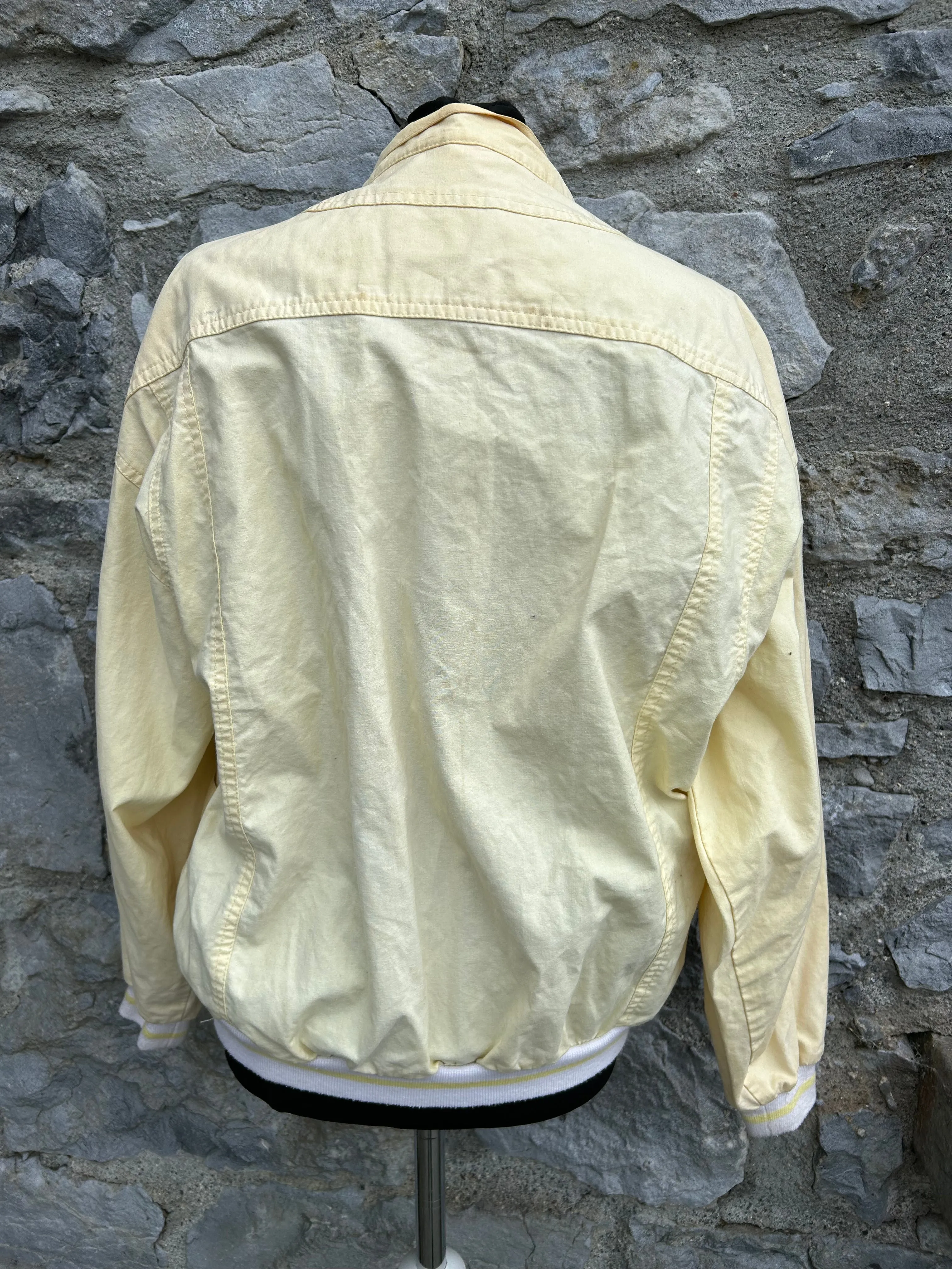 Vintage small yellow jacket from the 1980s