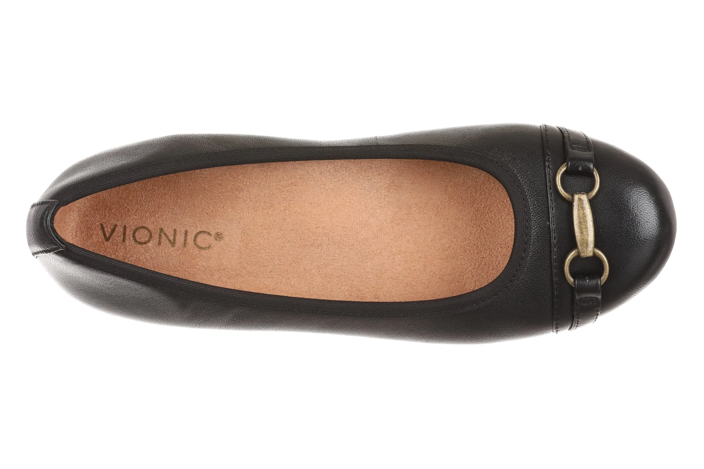 Vionic Delanie Flat Black Women's