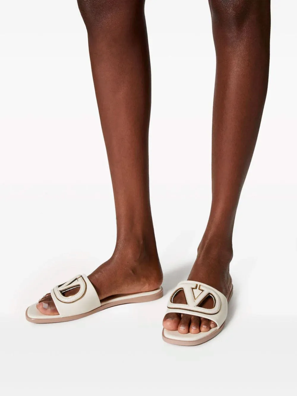 VLogo flat sandals