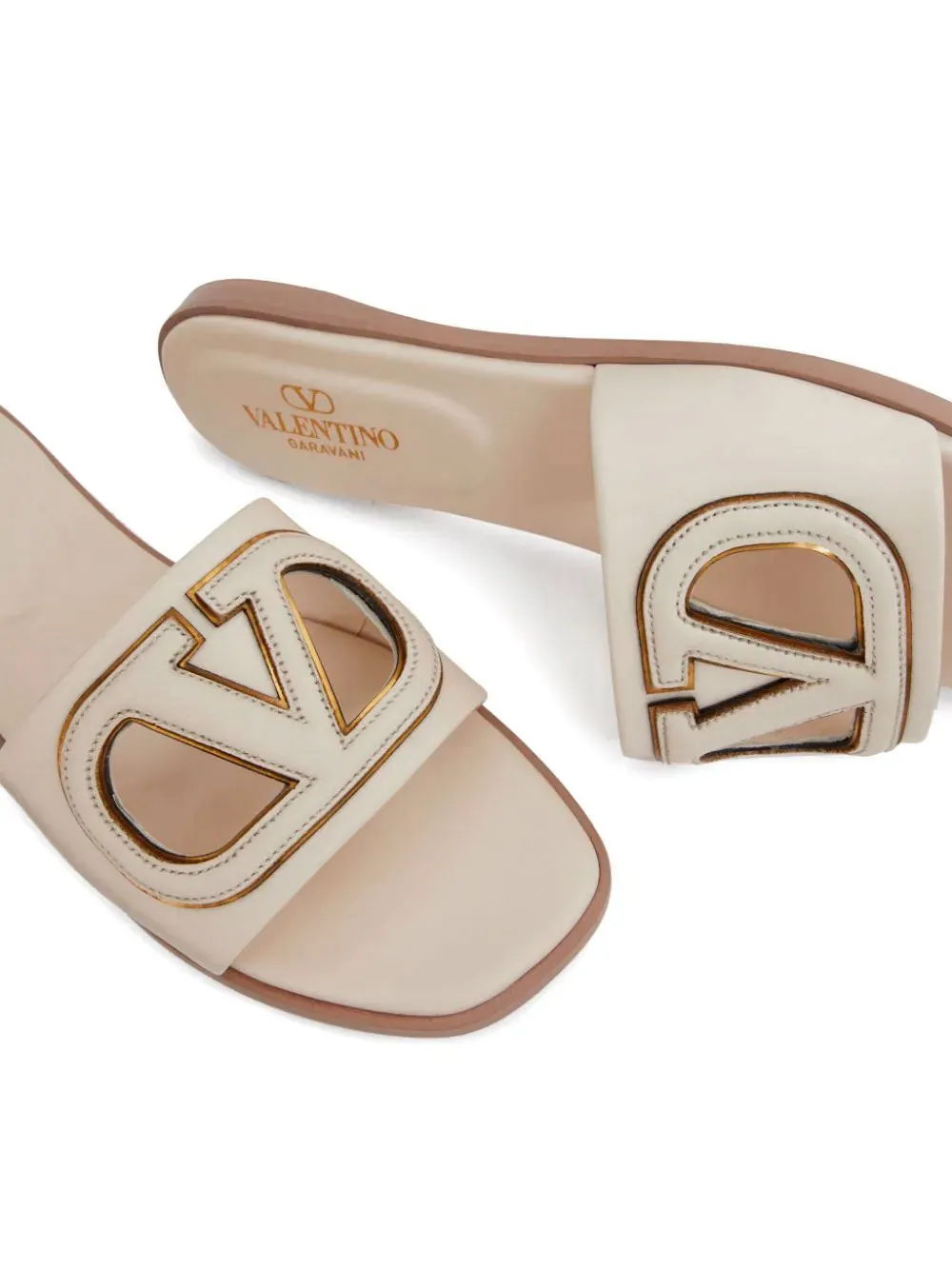 VLogo flat sandals