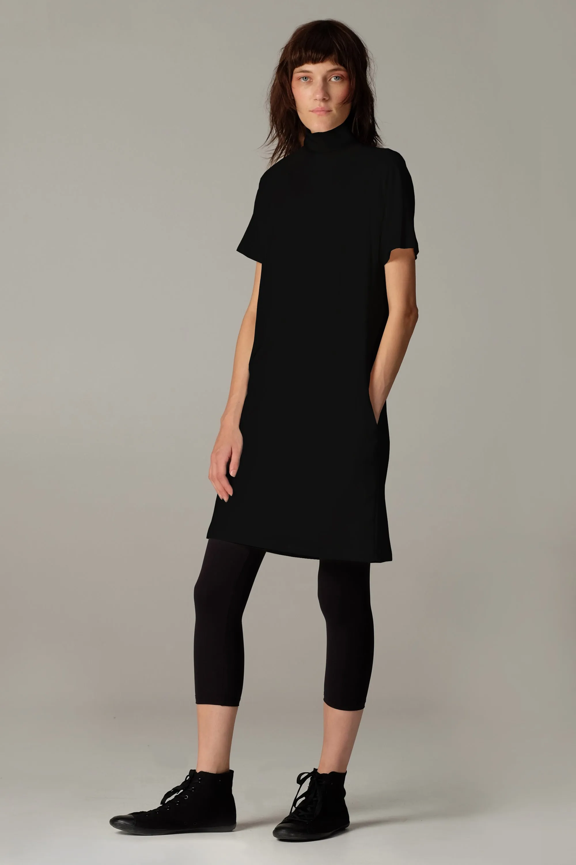 WASTE dress short black