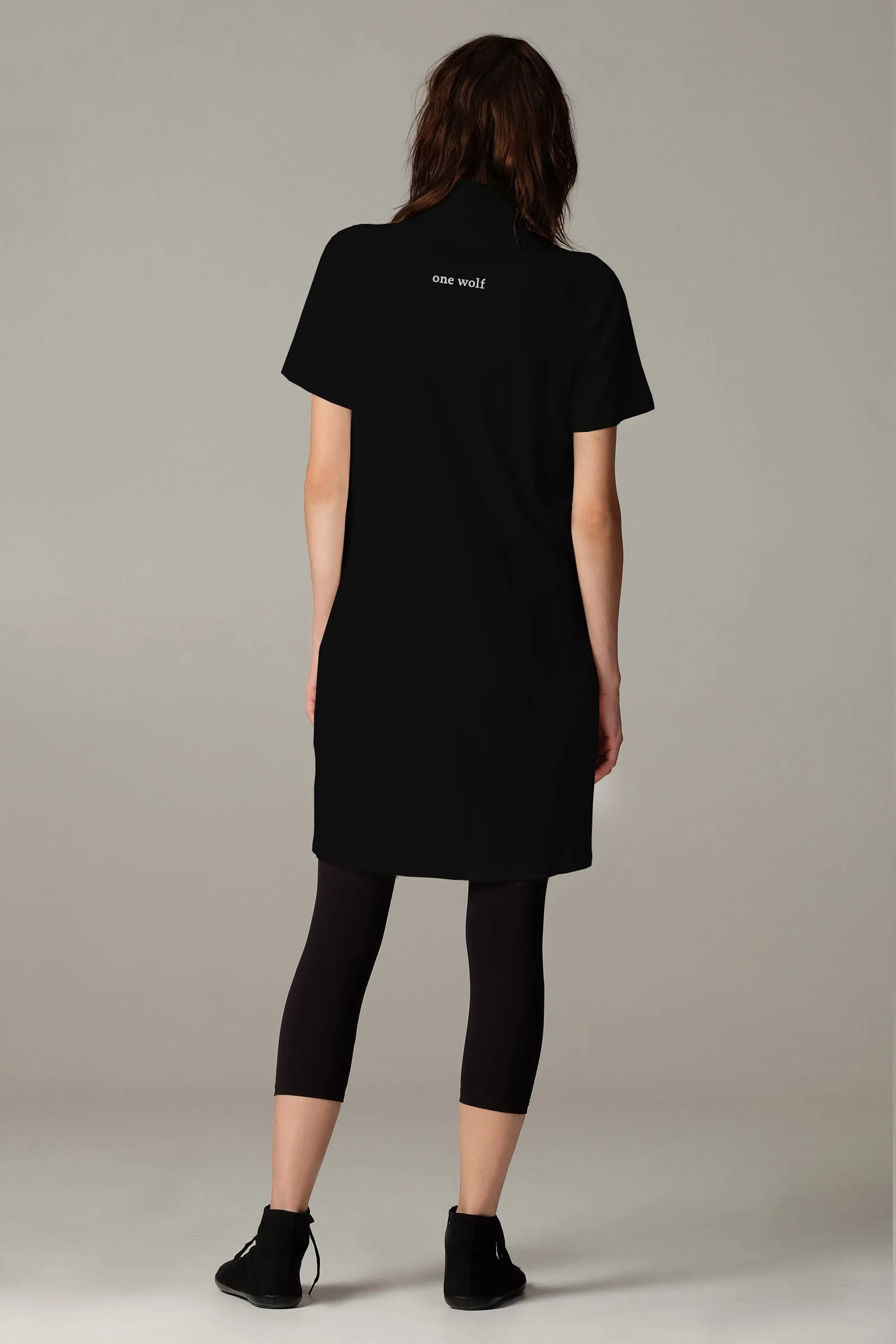 WASTE dress short black