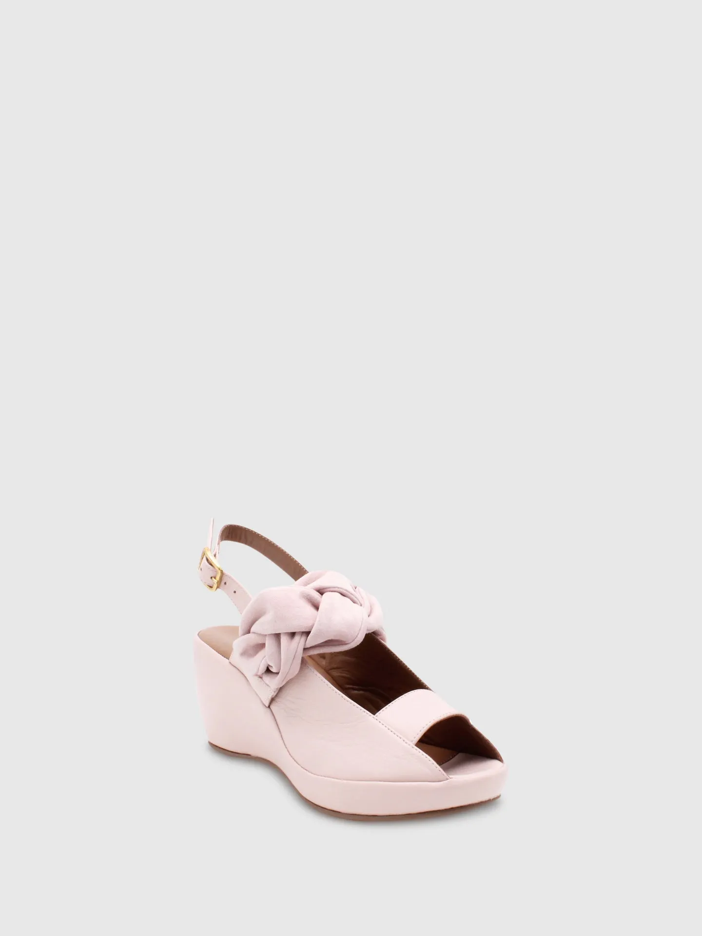 Wedge Sandals E03L5 Nude