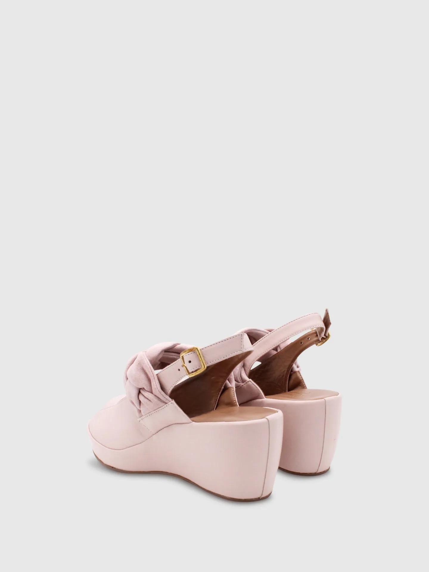 Wedge Sandals E03L5 Nude