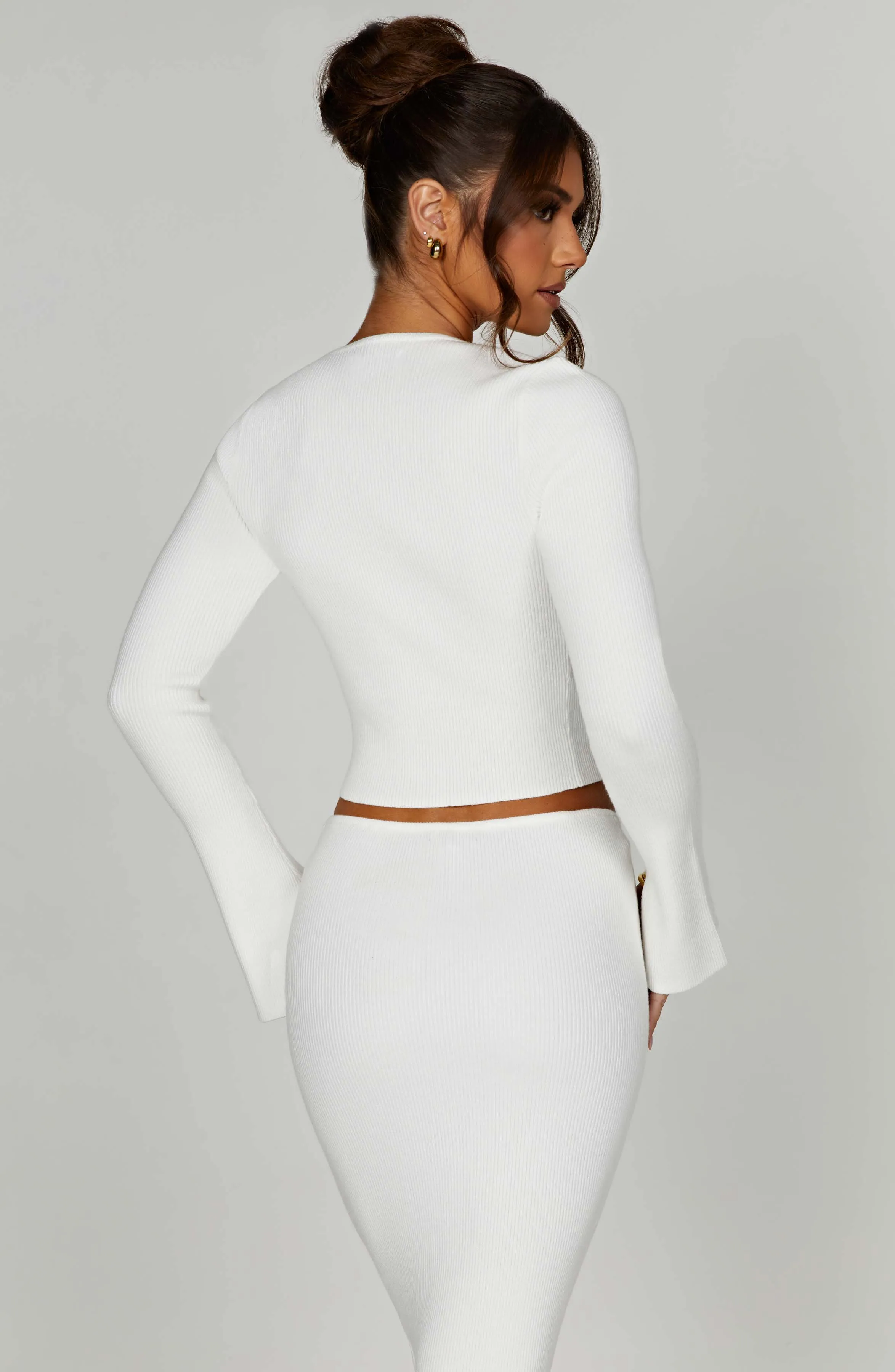 White Elia Top