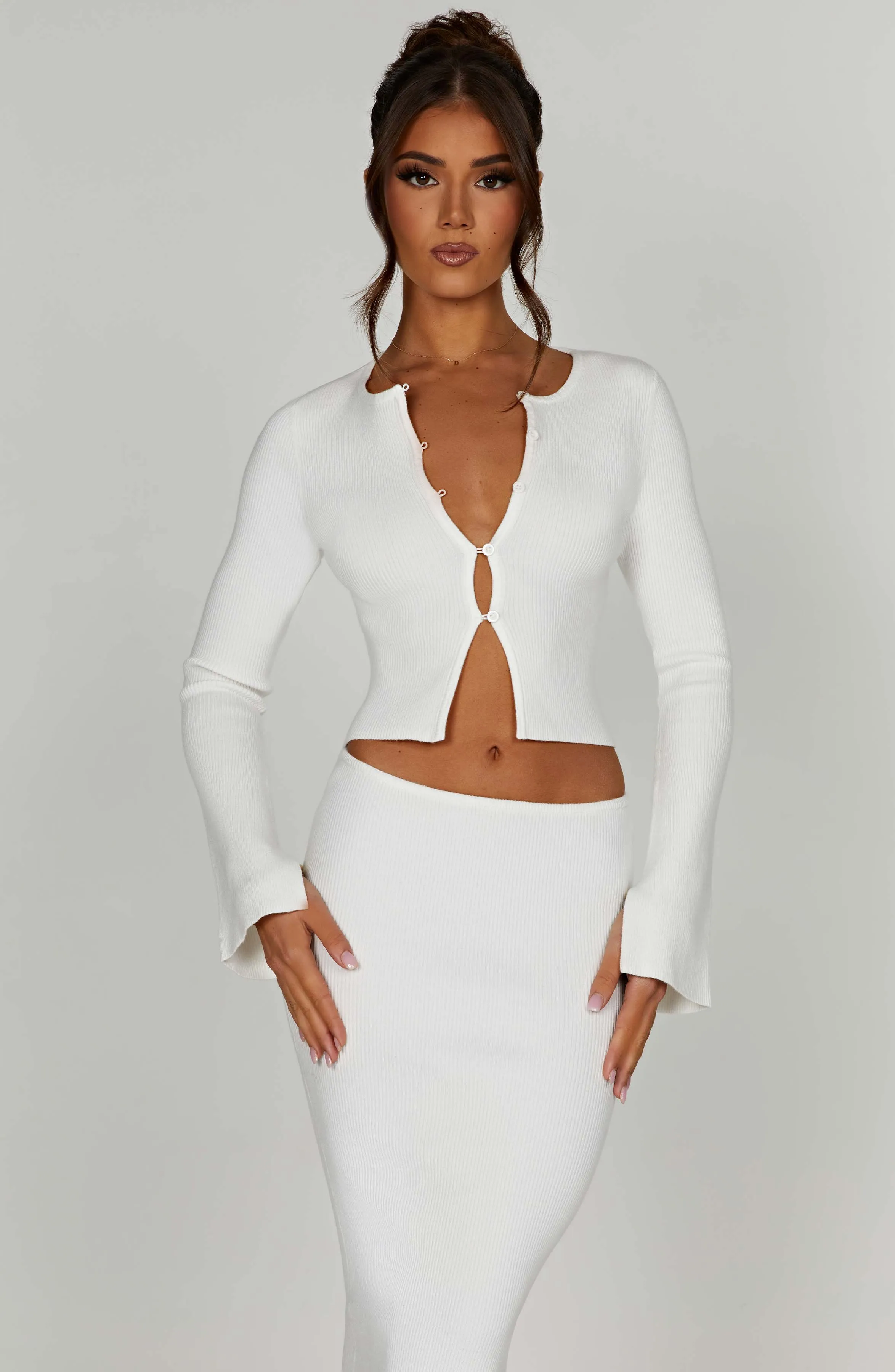 White Elia Top