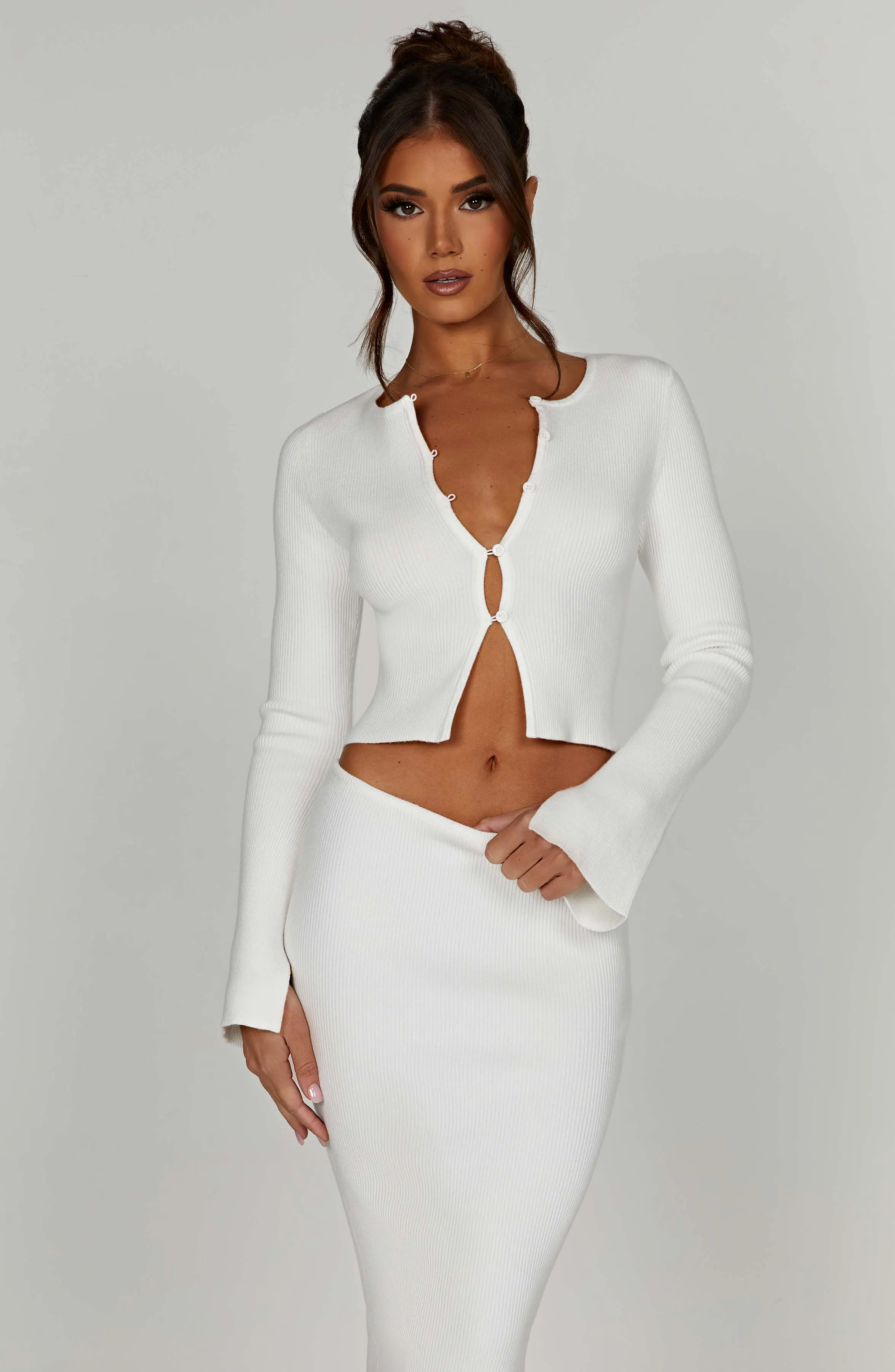 White Elia Top