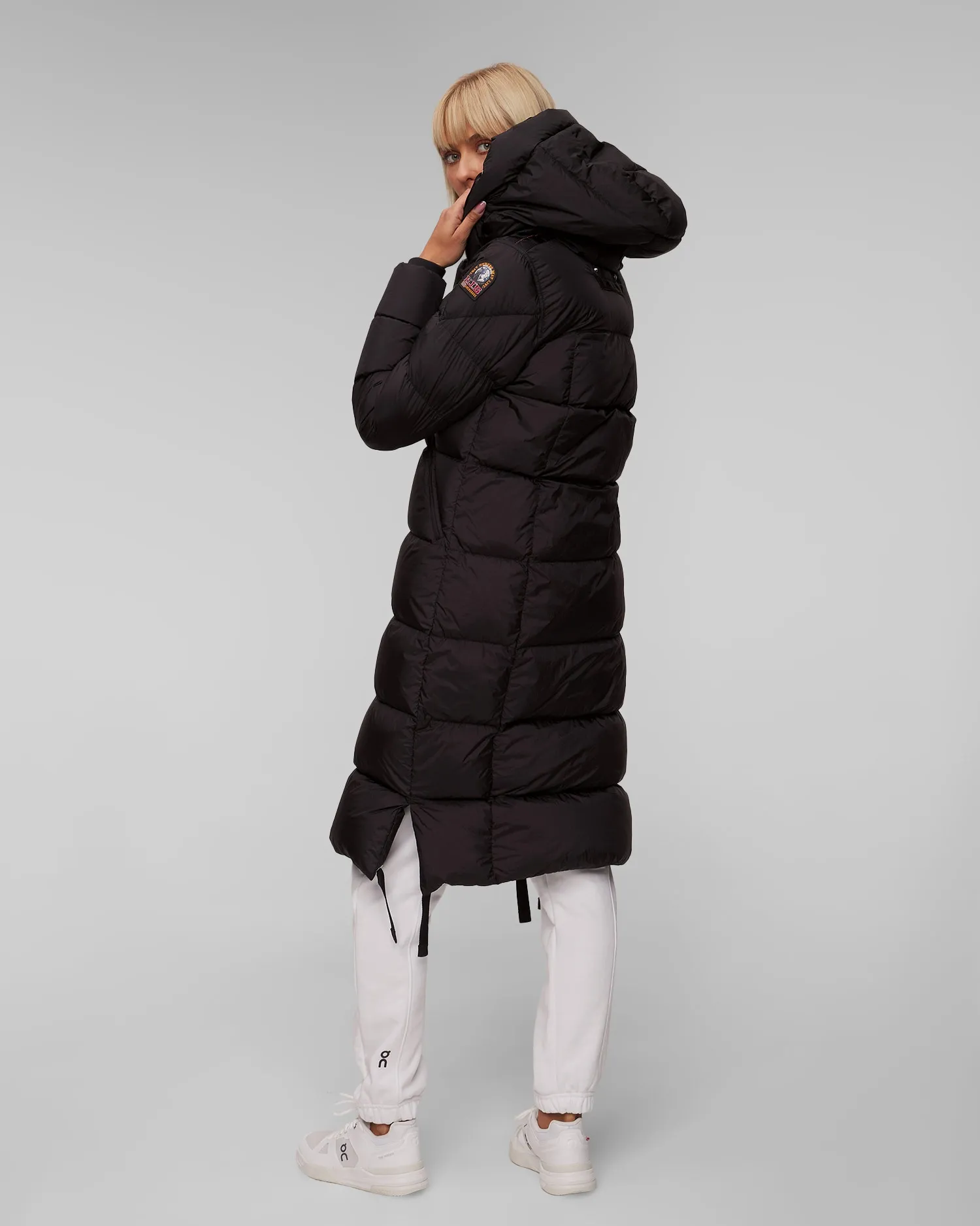 Women's black down coat Parajumpers Panda 24WMPWPUEL31-541