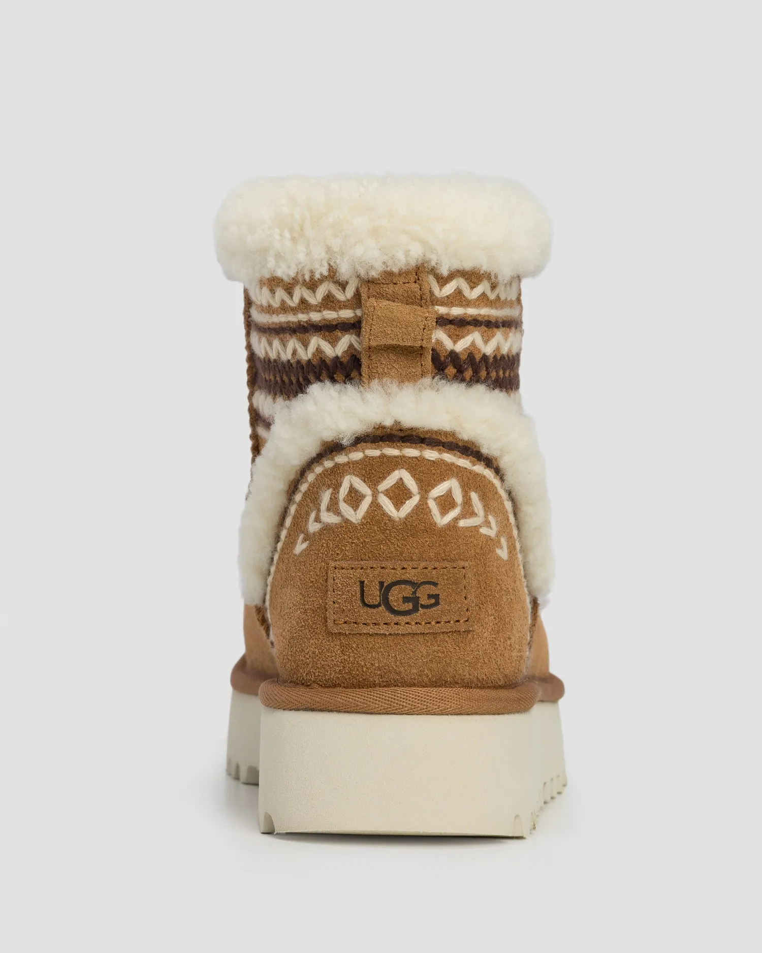 Women's boots UGG Classic Mini Atherson brown 1158281-che