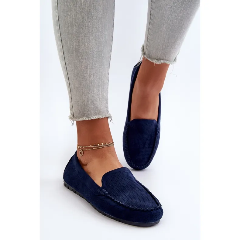 Women's suede moccasins Ranica