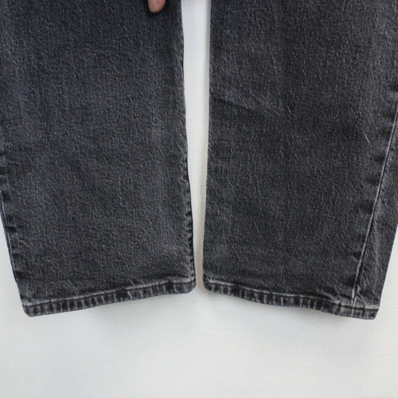 Womens LEVIS 501 Big E Jeans Grey Charcoal | W34 L28