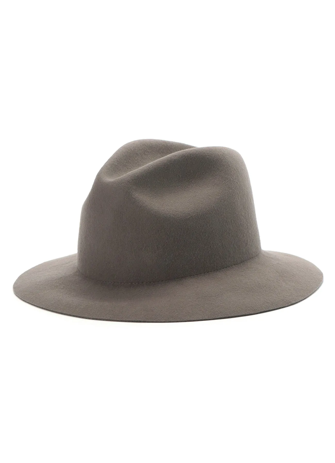 WOOL FELT LONG BRIM SOFT HAT