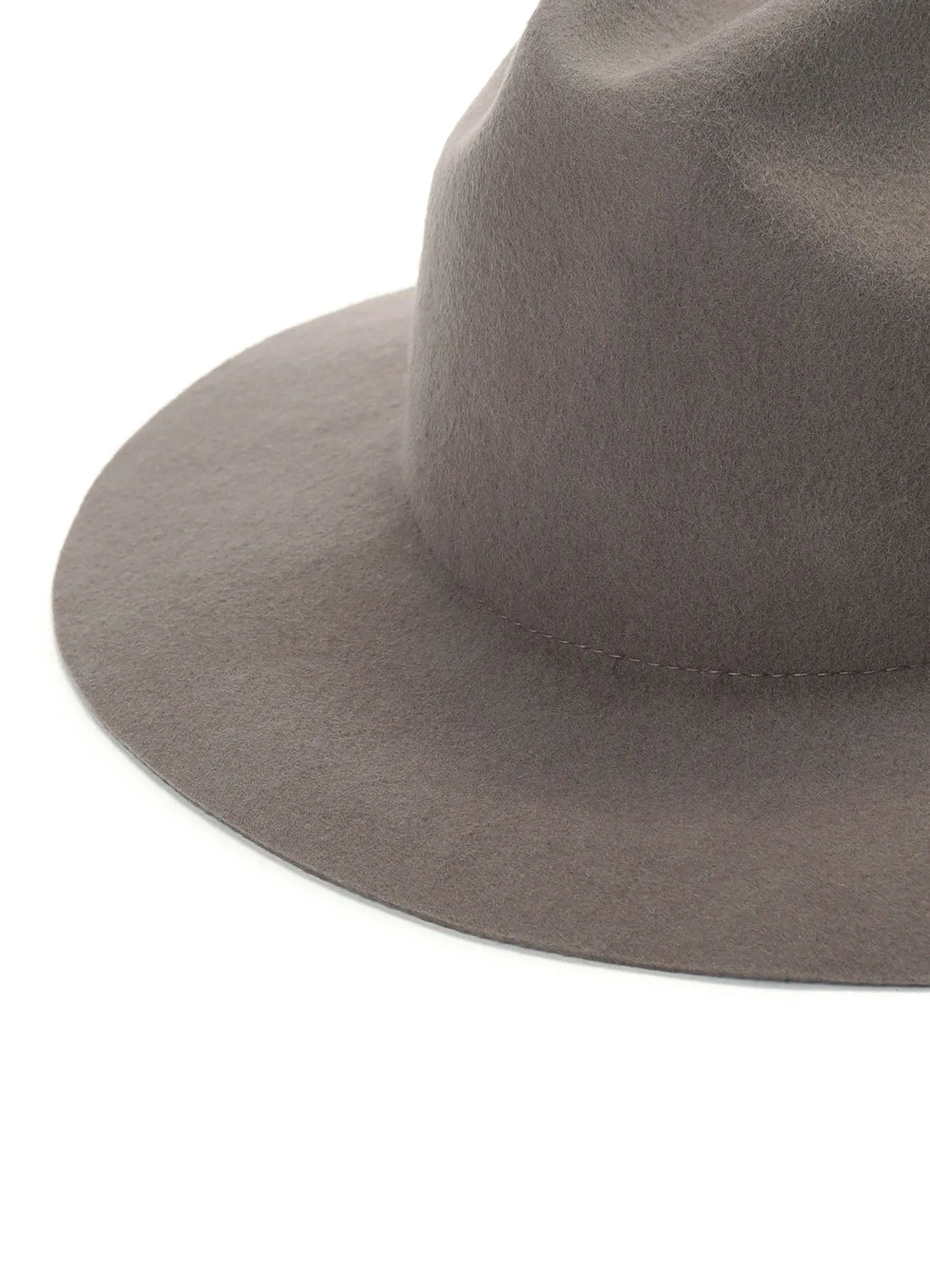 WOOL FELT LONG BRIM SOFT HAT